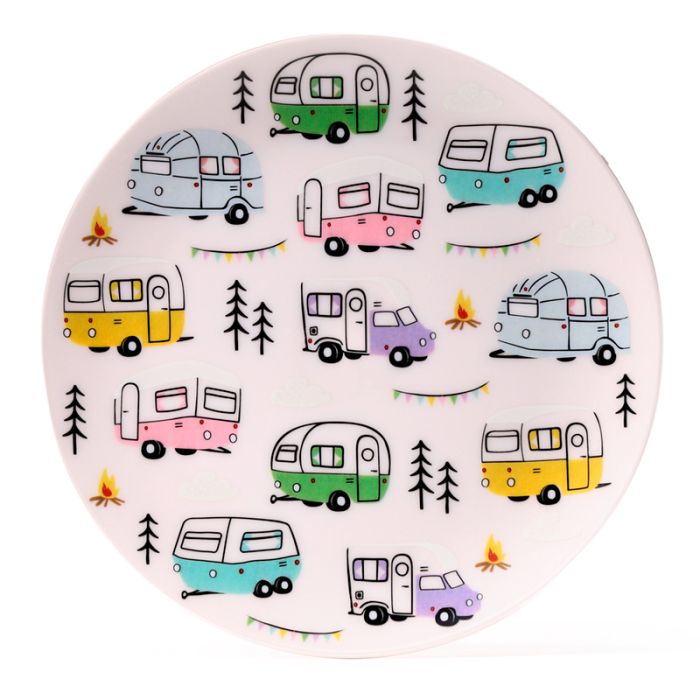 Wildwood Caravan Set van 4 Duurzame RPET Picknick Borden