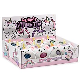 Queasy Squeezies Adoracorns Eenhoorn Pluche Knijp Speelgoed