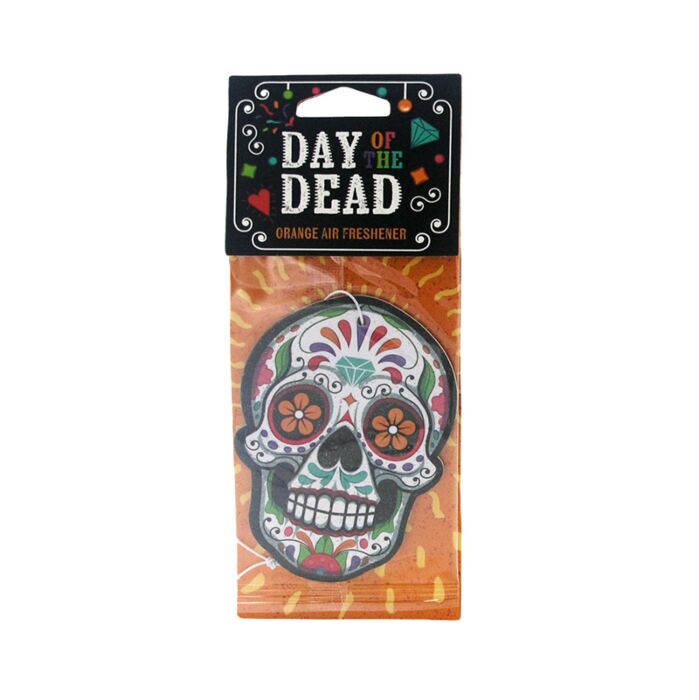Sinaasappel-geur Dia de Los Muertos Luchtverfrisser