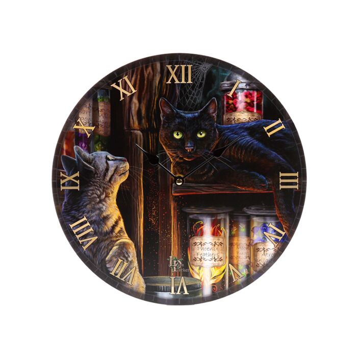 Lisa Parker Magical Emporium Katten Bedrukte Klok