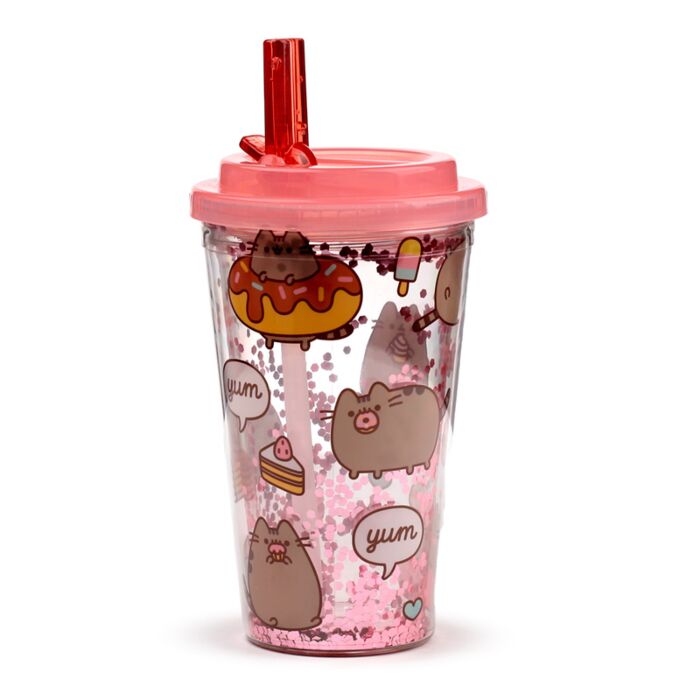 Pusheen Foodie Breukbestendige Duurzame Dubbelwandige Beker