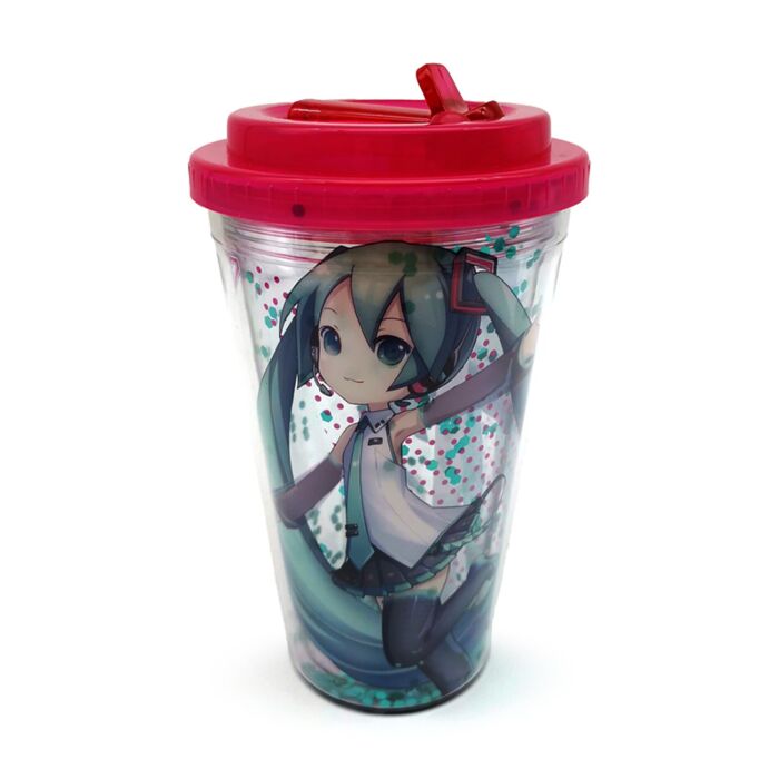 Hatsune Miku Breukbestendige Duurzame Dubbelwandige Beker