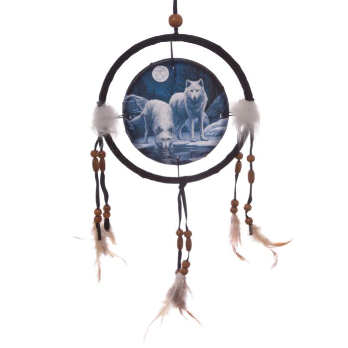 Lisa Parker Winter Wolf Dromenvanger 16cm