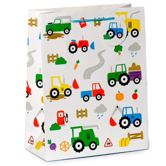 Kleine Tractortjes - Cadeautasje Large