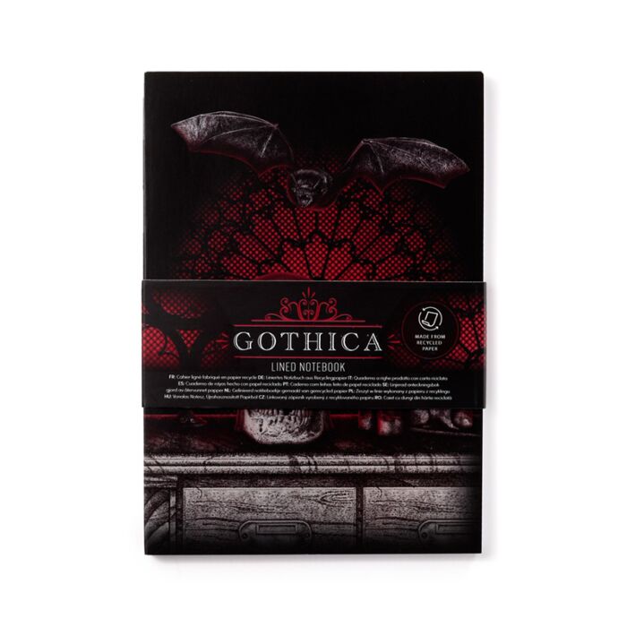 Gothica Gerecycled A5 Gelinieerd Notitieboekje