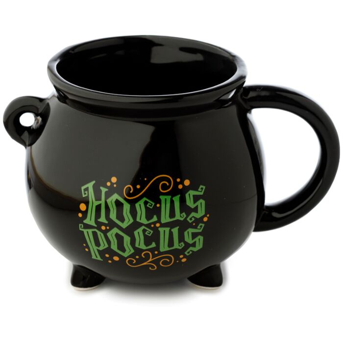 Hocus Pocus Zwarte Ketel  Gevormde Keramiek Mok