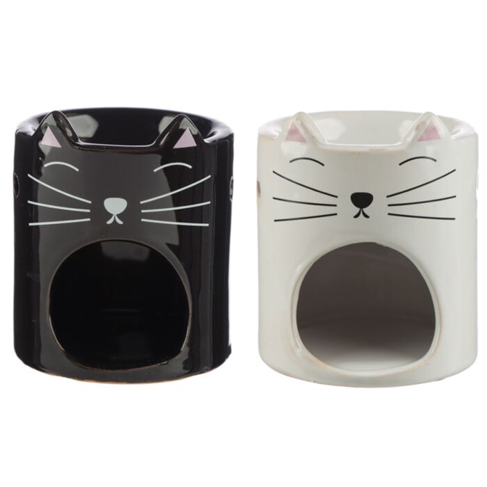 Feline Fine Kat Keramiek Geurbrander - Small