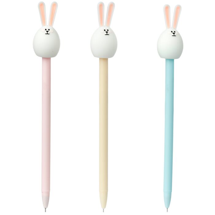 Adoramals Konijn Fijnschrijver Pen - Zwart