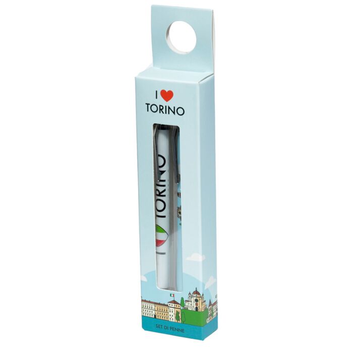 I Heart Torino Duo Pennenset Zwart