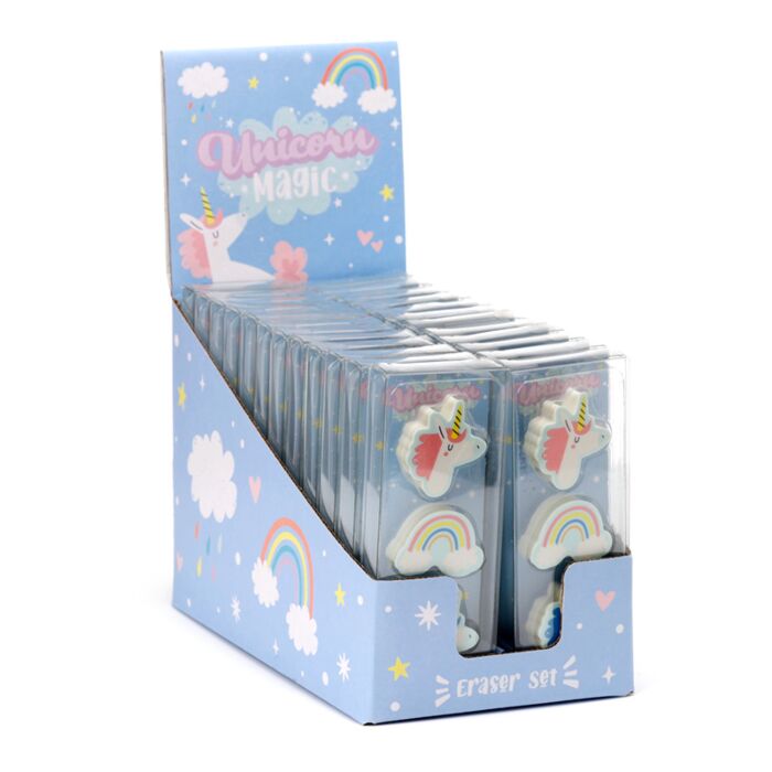 Set van 3 Eenhoorn Magie gummen