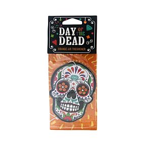 Sinaasappel-geur Dia de Los Muertos Luchtverfrisser