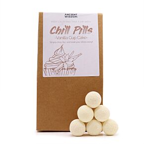 Vanille Cupcake Badbruisballen Fizz Chill Pill Gift Box