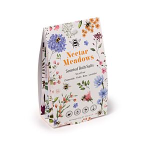 Set van 4 Nectar Meadows Badpoeder zakjes
