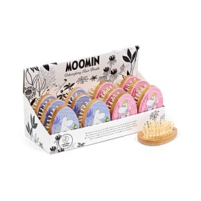 Moomin Tammi Shaped Bamboe Haarborstel