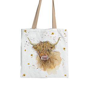 Jan Pashley Highland Koe Polykatoen Tas