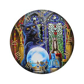 Lisa Parker Witches Apprentice Katten Bedrukte Klok