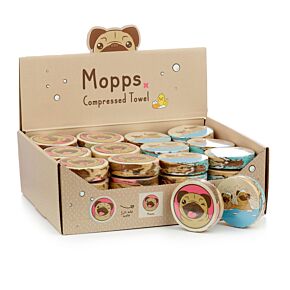 Mopps Mopshond Compacte Reishanddoek
