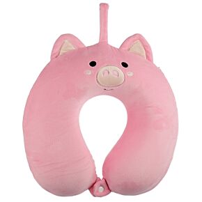 Relaxeazzz Varken Pluche Memory Foam Nekkussen