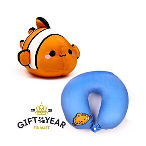 Swapseazzz Adoramals Clownvis 2-in-1 Pluche Reiskussen