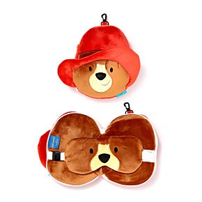 Relaxeazzz Paddington Bear Reiskussen & Slaapmasker