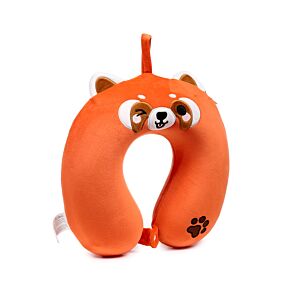 Relaxeazzz Ru de Rode Panda Adoramals Pluche Memory Foam Nekkussen