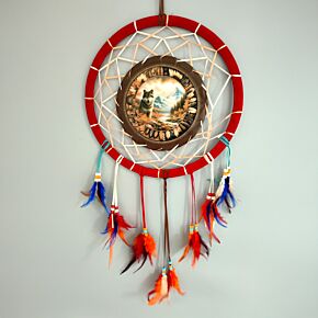 Herfst Wolf Dromenvanger 33cm