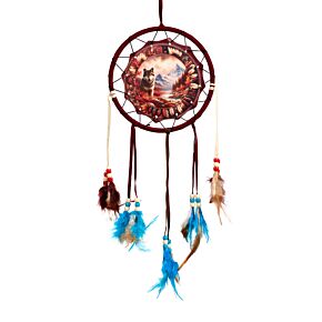 Herfst Wolf Dromenvanger 16cm