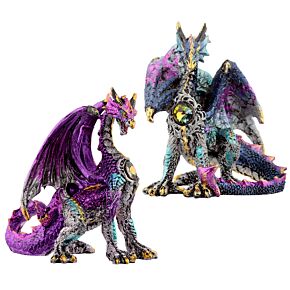 Dark Legends Kristal Schild Draak