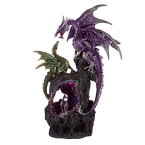 Dark Legends Amethist Kristal Draak