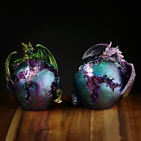 Dark Legends LED Geode Drakenei