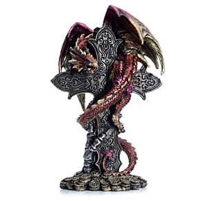 Dark Legends Keltisch Kruis Schatbewaarder Draak
