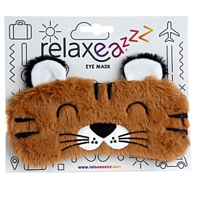 Pluche Adoramals Tijger Slaapmasker