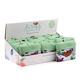 RPET Opvouwbare Tas-  Bij Butterfly Meadows