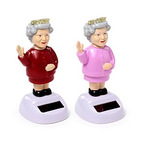 Koningin Elizabeth Zonnecel Solar Pal Figuur