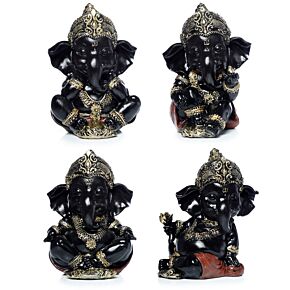 Zwart & Goud Ganesh