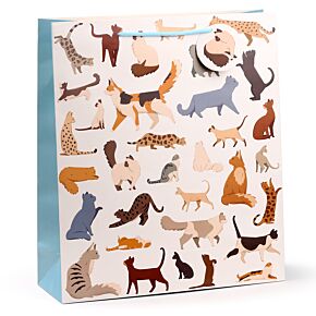 Feline Fine katten - Cadeautasje XL