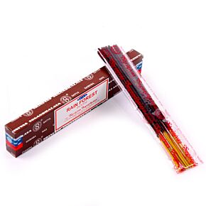 Rainforest (Regenwoud) - Satya Nag Champa Wierook Stokjes