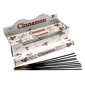 37122 Kaneel - Stamford Premium Hex Wierook Stokjes