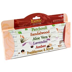 37146 Exotisch - Stamford Hex Wierook Stokjes Gift Box 6 pakjes