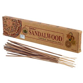 Sandelhout - Goloka Organika Wierook Stokjes