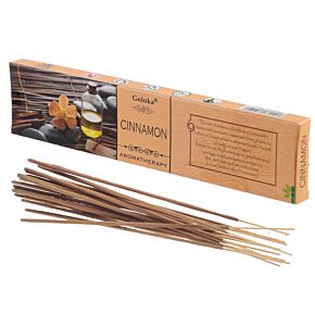 Kaneel - Goloka Aromatherapie Wierook Stokjes