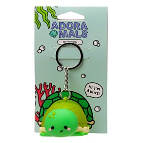 Atlas de Schildpad Adoramals 3D PVC Sleutelhanger