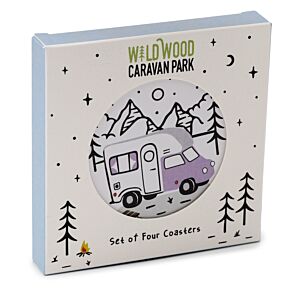 Wildwood Caravan Set 4 Onderzetters