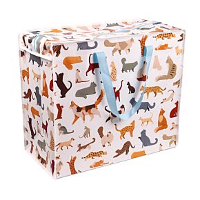 Feline Fine Katten Waszak Opbergtas met Rits