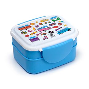 Volkswagen Busje VW T1 Retro Clip Bento Box met bestek