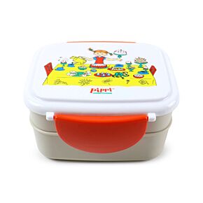 Pippi Langkous Clip Bento Box Lunchtrommel Bestek