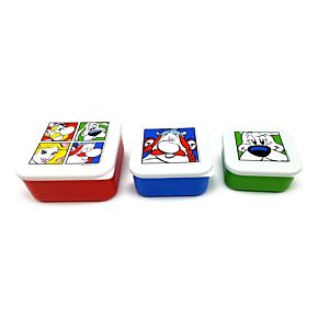 Set 3 Lunch Box M/L/XL Asterix, Obelix, Idefix (Dogmatix) 2025 