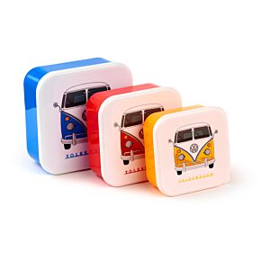 Set 3 Lunch Box M/L/XL - Volkswagen Busje VW T1 