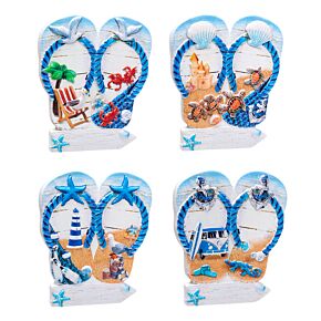 Strandslipper Bord 3D Zee & Strand Souvenir Magneet 