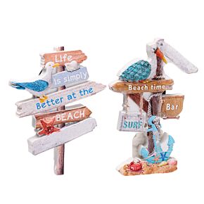 Strand Borden Slogans 3D Zee & Strand Souvenir Magneet 